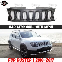 Radiator grille case for Renault Duster 2010-2017 strips style ABS plastic accessories protective body kit car styling tuning