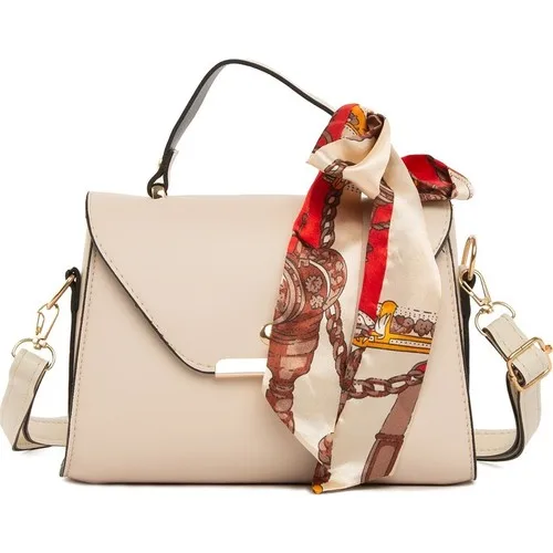 

Bagmori Cream Softcover The Shawl Shoulder bags