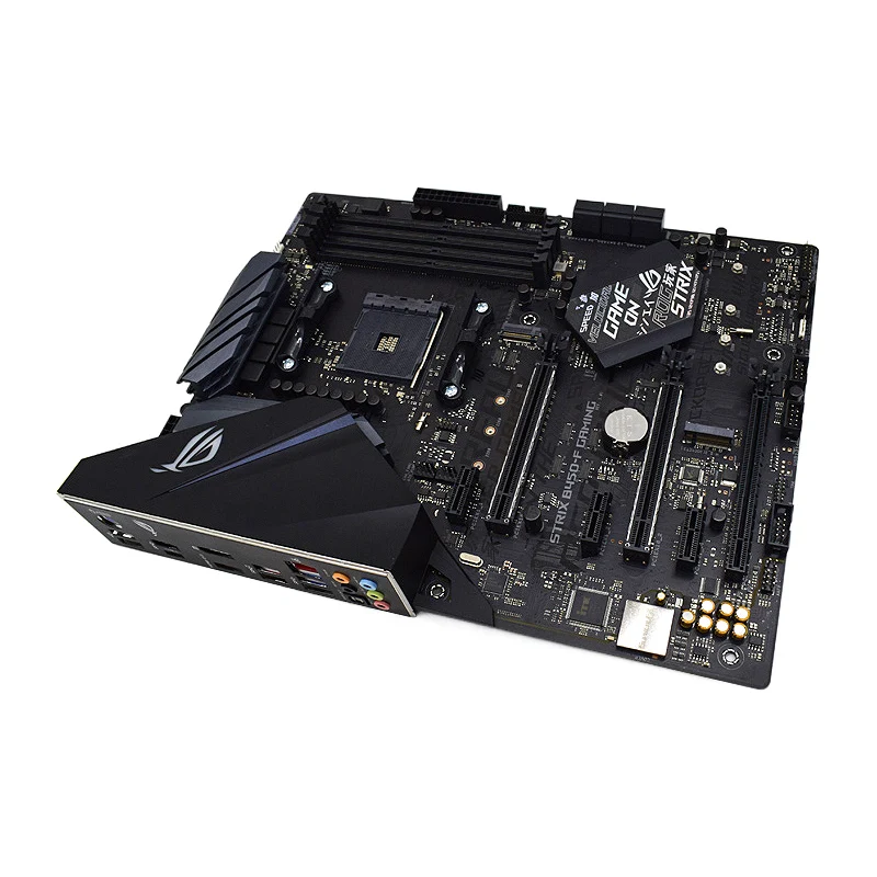 Imagem -04 - Asus-rog Strix B450-f Placa-mãe Gaming Am4 Ddr4 64gb Ryzen 5600x Cpu Amd B450m Pci-e 3.0 M.2 Usb 3.1atx