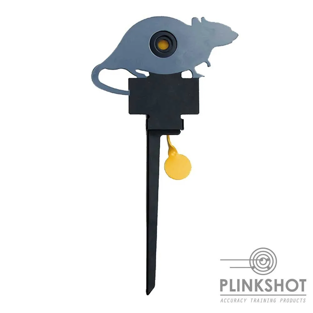 Diana rat for plinking-target shot for compressed air. Made of metal to puncture on the floor-target