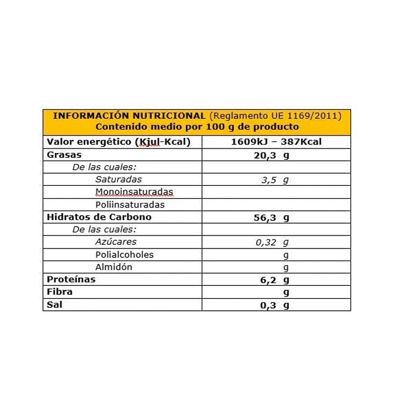 LAPASION - Plum Cake integral con fructosa. Bizcocho con frutas y pasas. Cada paquete contiene 2 piezas.2,5 Kg. Productos de Repostería.