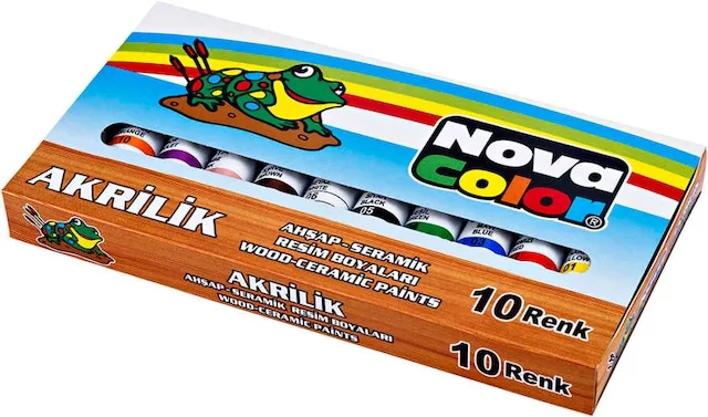 NOVA COLOR NC-233 10lu TK. TUBE 18cc ACRYLIC PAINT 439607152