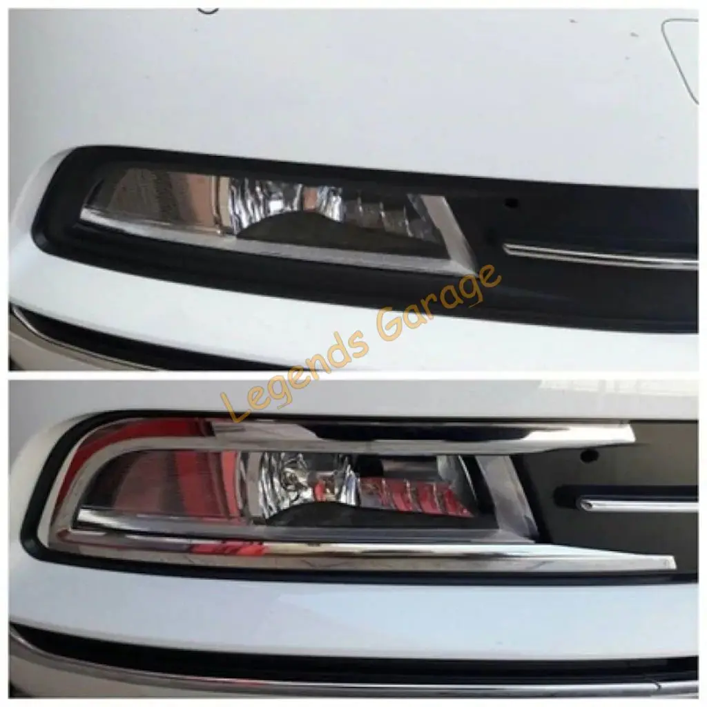 For Passat B8  Fog Lamp Frame VW 2015-2019 Car Accessories Rear R-Line Sport Tuning modified spoiler diffuser hot new