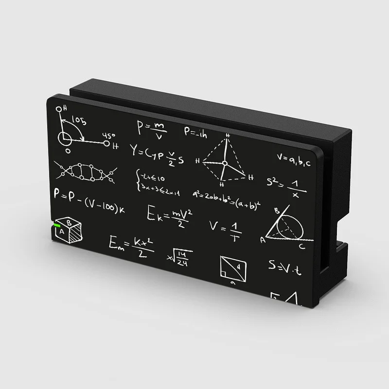 Custodia rigida per Dock da gioco personalizzata per Nintendo Switch Protection Cover decalcomania carina Kawaii Anime giapponese Manga