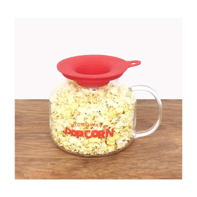 2 Liters Borosilicate Glass Microwave Popcorn Container Capacity 2 Minutes Popcorn Dishwasher Safe Free Shipping From Turkey