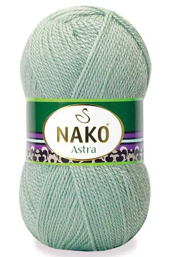 Premium Hand Knitted Yarn - 44 Color Options - 330 Meters(100gr) -  Knitting Yarn Ball - Nako Astra - Premium Acrylic - Cardigans - Scarf - Beanie 