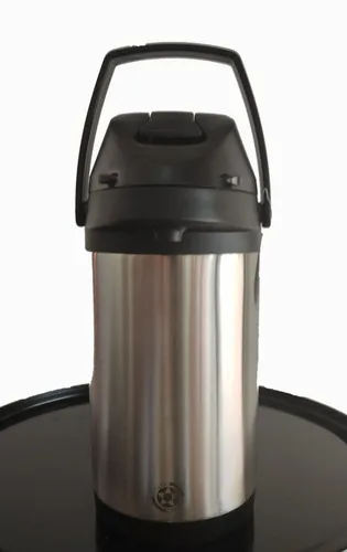 AZMS STORE-Thermal Bottle Inox Coffee Water Hotel Restaurant-4 Liters QUICK SHIP TO ALL BRAZIL