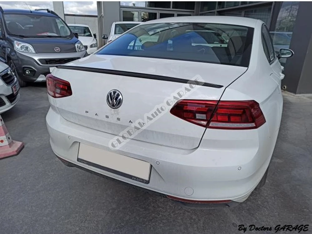 For VOLKSWAGEN PASSAT B8 Spoiler 2015-2021 Auto Accessory Universal Spoilers Car Antenna For Car Styling Sill Diffüser