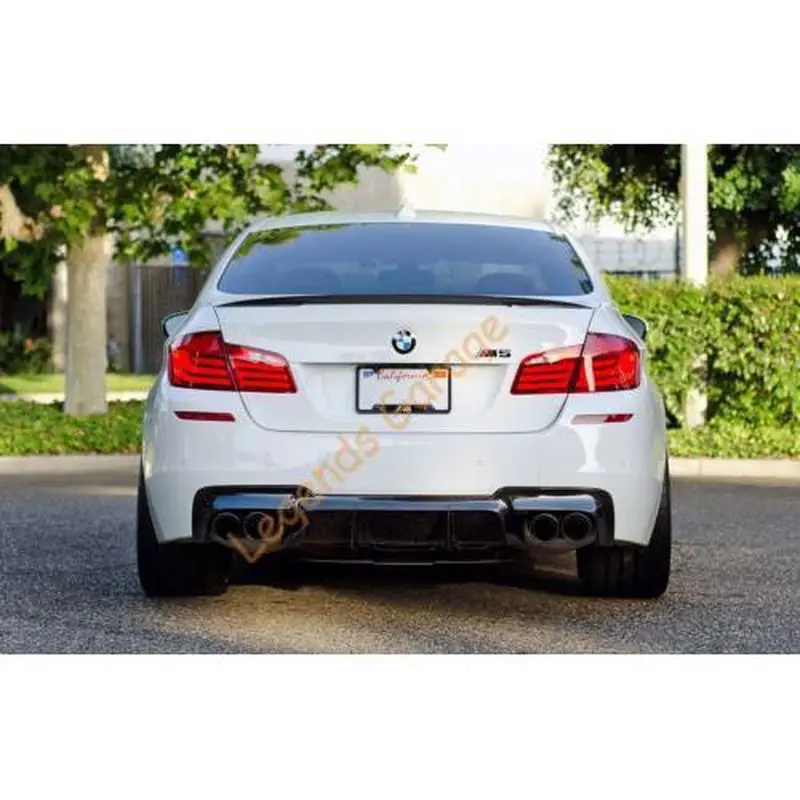 Performance rear bumper Diffuser for  Bmw F10 2010.2017 5 / S  Piano black sports car sytling auto concept