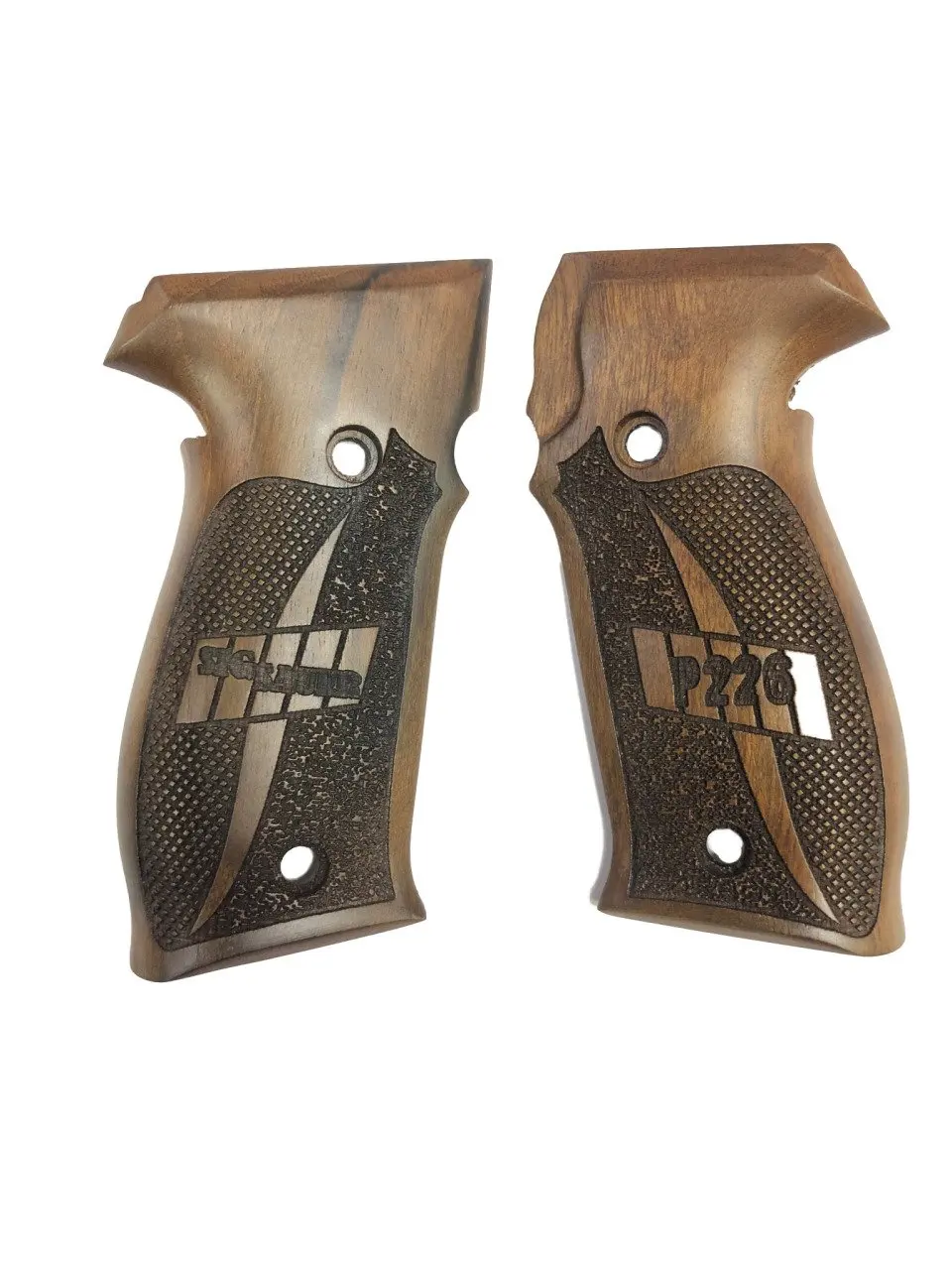 

Sig Sauer P226 handle handmade walnut wood set.1