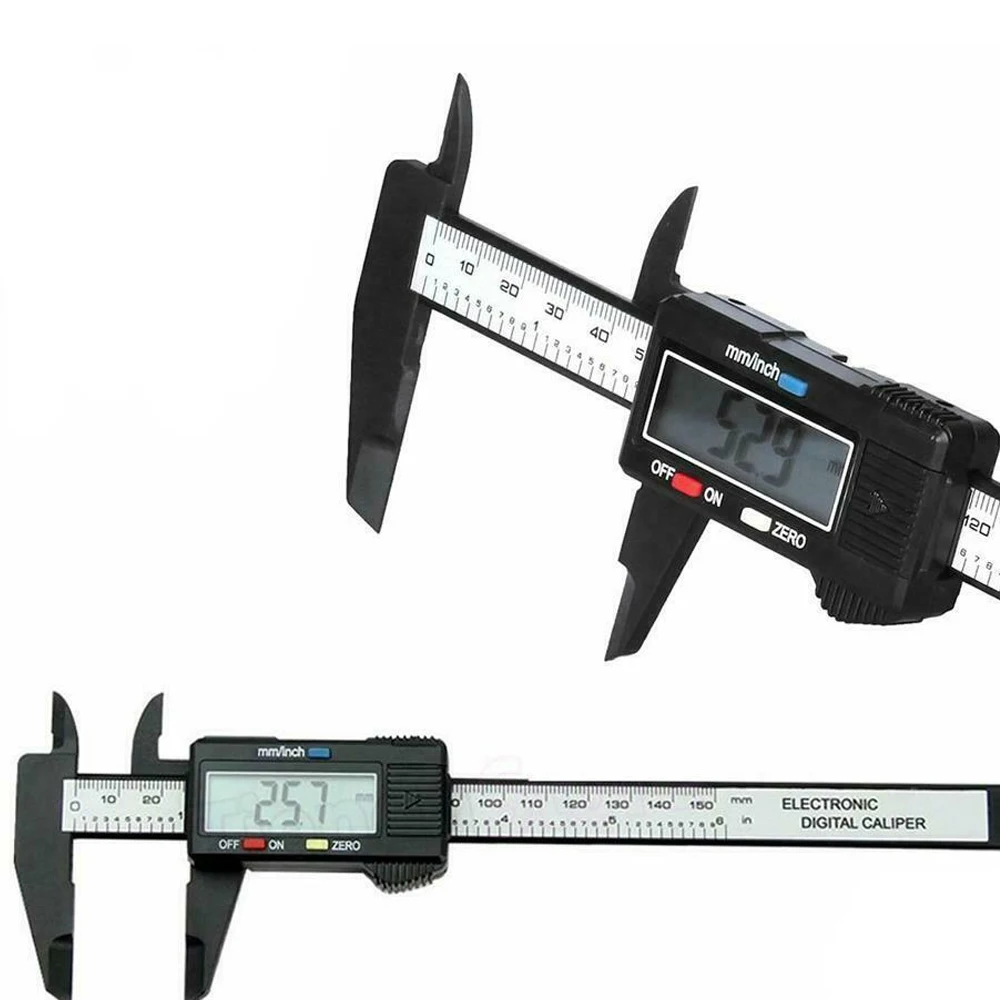 Digital gauge King foot precision LCD display with depth rod to measure length and width with LCD display