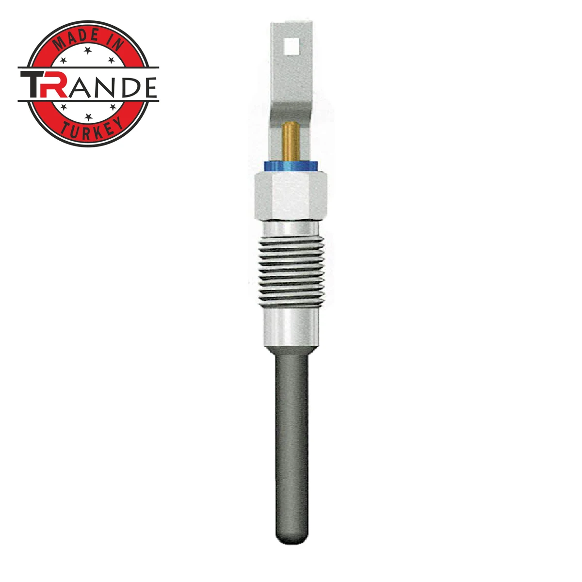 Trande Diesel Engine Heater Glow Plug 1 Pcs 10.5V For 12563554/25168651 for Hummer GMC 6.2L 6.5L Chevrolet SUBURBAN  Buick