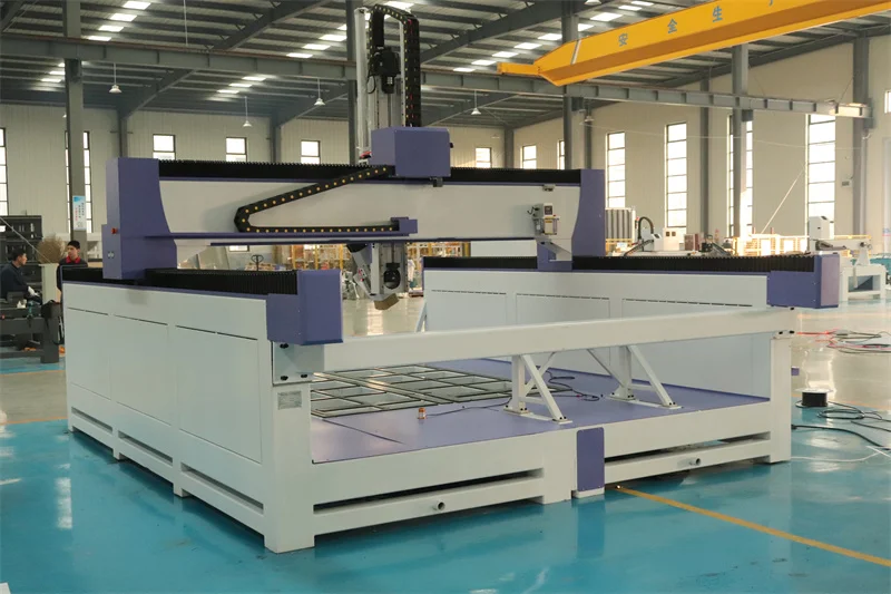 AccTek Big Workingarea Customized Lower Table CNC Router with Auto tool Change Systerm for Wood Plastic 3D Cutting Engraving