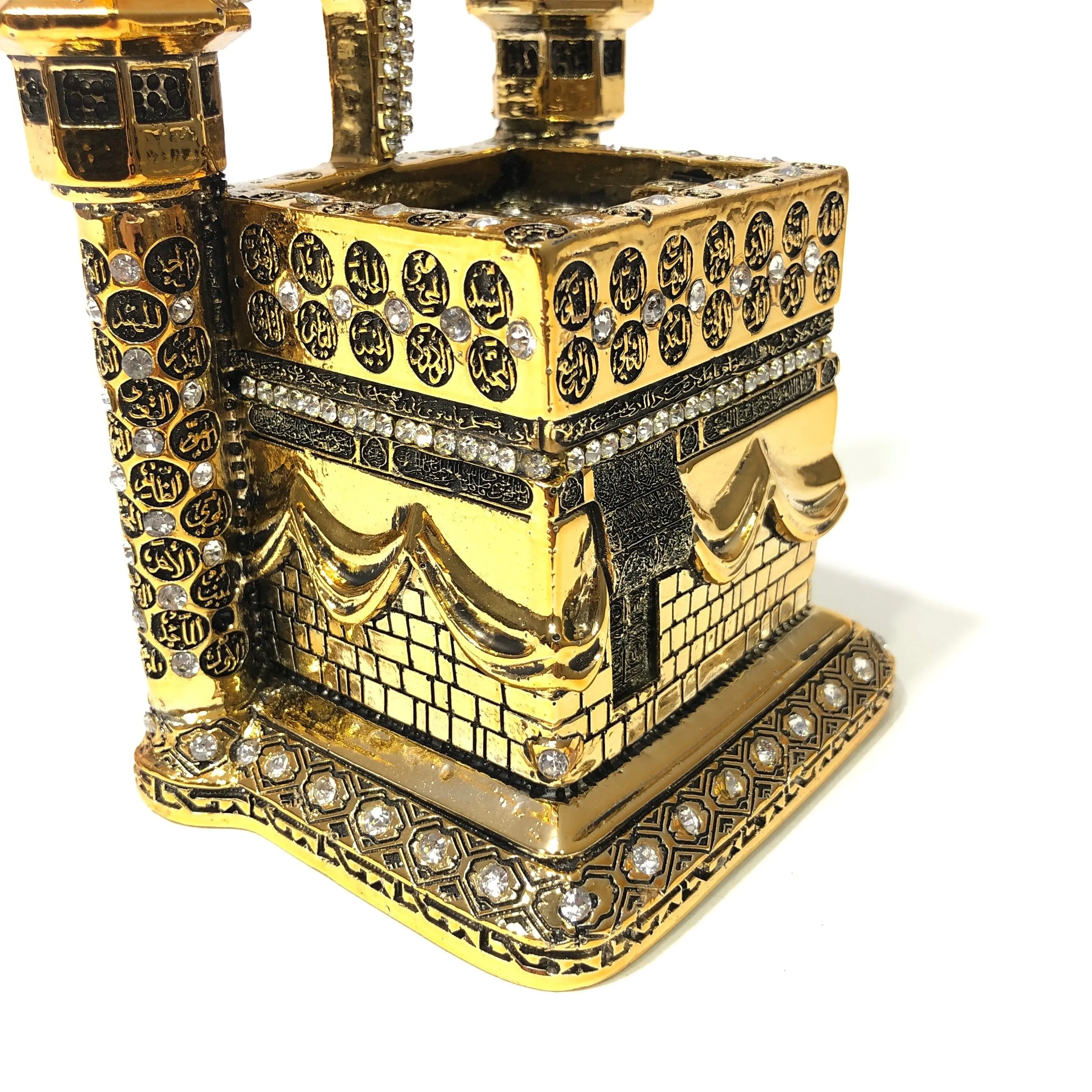 Peak gift Minarets Kaaba Esma Trinket Silver Minarets Kaaba miniature gift Kaaba Tremendous mecca home decor miniature feast