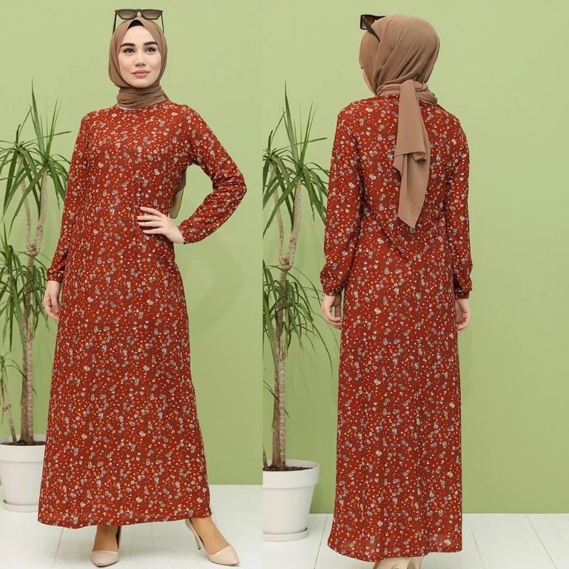 New Season Kaftan Marocain Abaya Turkey Islamic Kaftan muslim Dubai hijab dress for women Musulman Djellaba Femme african arabe