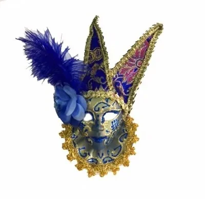 Shaggy Decorative Seramaik Mask Blue Color 431614681