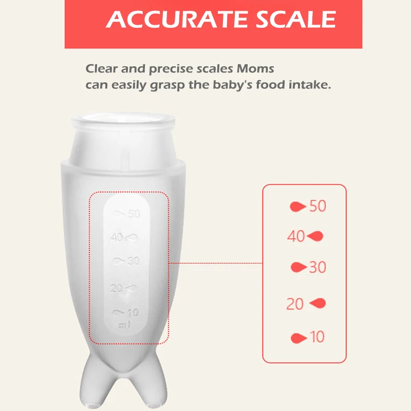 Imebaby-BiSantos DolDave en silicone pour bébé, cuillère à riz et céréales, articles pour nouveau-né