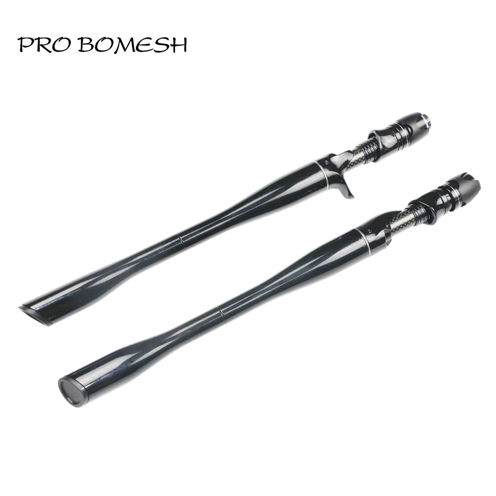 Pro Bomesh 1 zestaw Taper ABS plastikowa rurka Grip Butt sekcja Spin Cast Rod element budowlany uchwyt naprawa DIY puste akcesoria