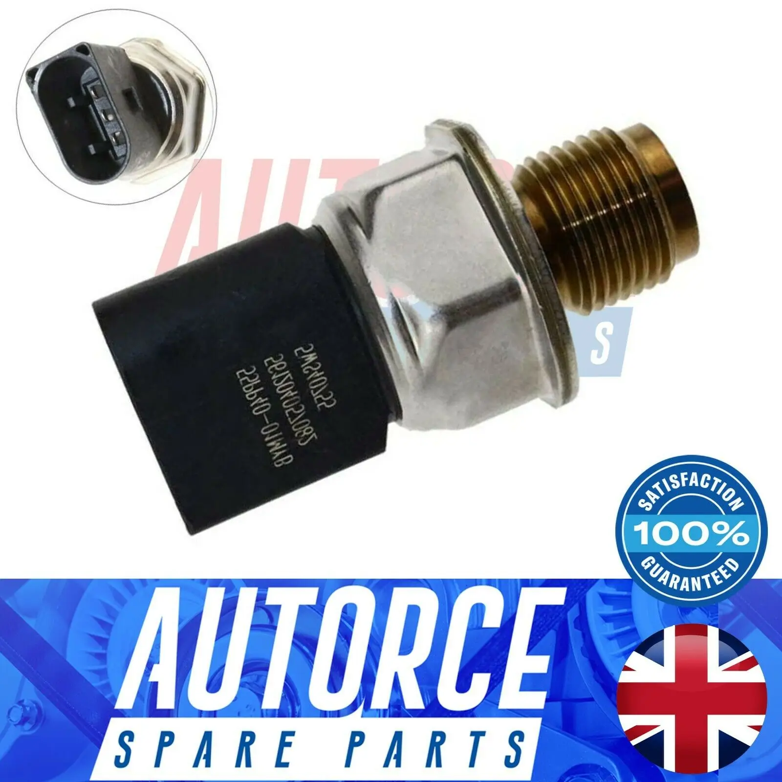 FOR CITROEN RELAY PEUGEOT BOXER LAND ROVER DEFENDER 2.2HDI FUEL RAIL PRESSURE SENSOR BK2Q-9D280-AB, 1717578, 85PP40-02