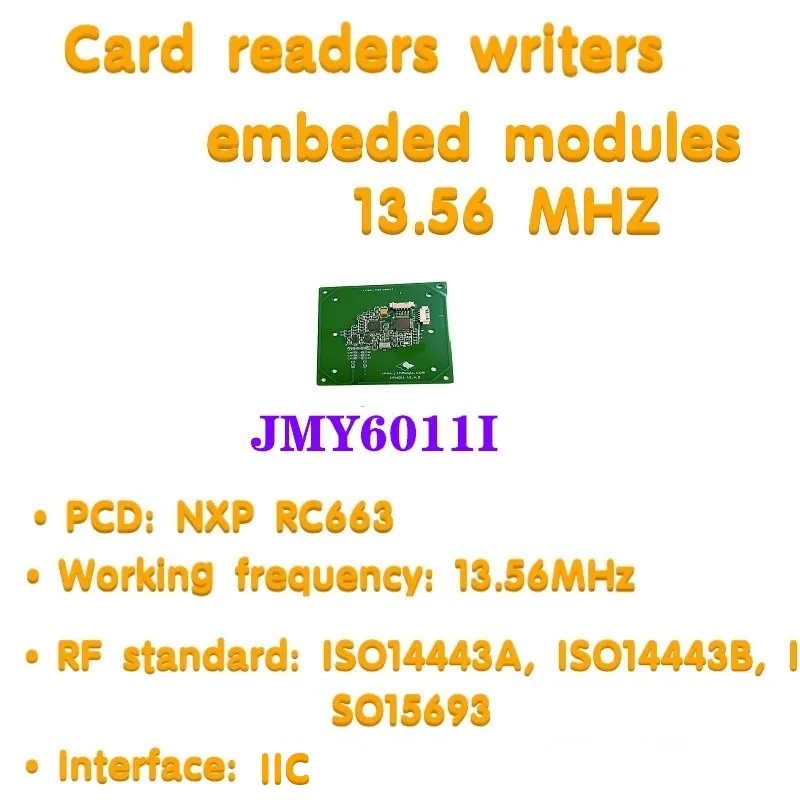 

HF RFID Module NXP RC663 IIC interface Write & Read for arduino Library used in Electronic Security Solutions