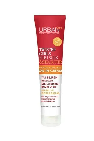 Urban Care Curl Definer Leave-In Conditioner with Hibiscus And Shea Butter 175 ml