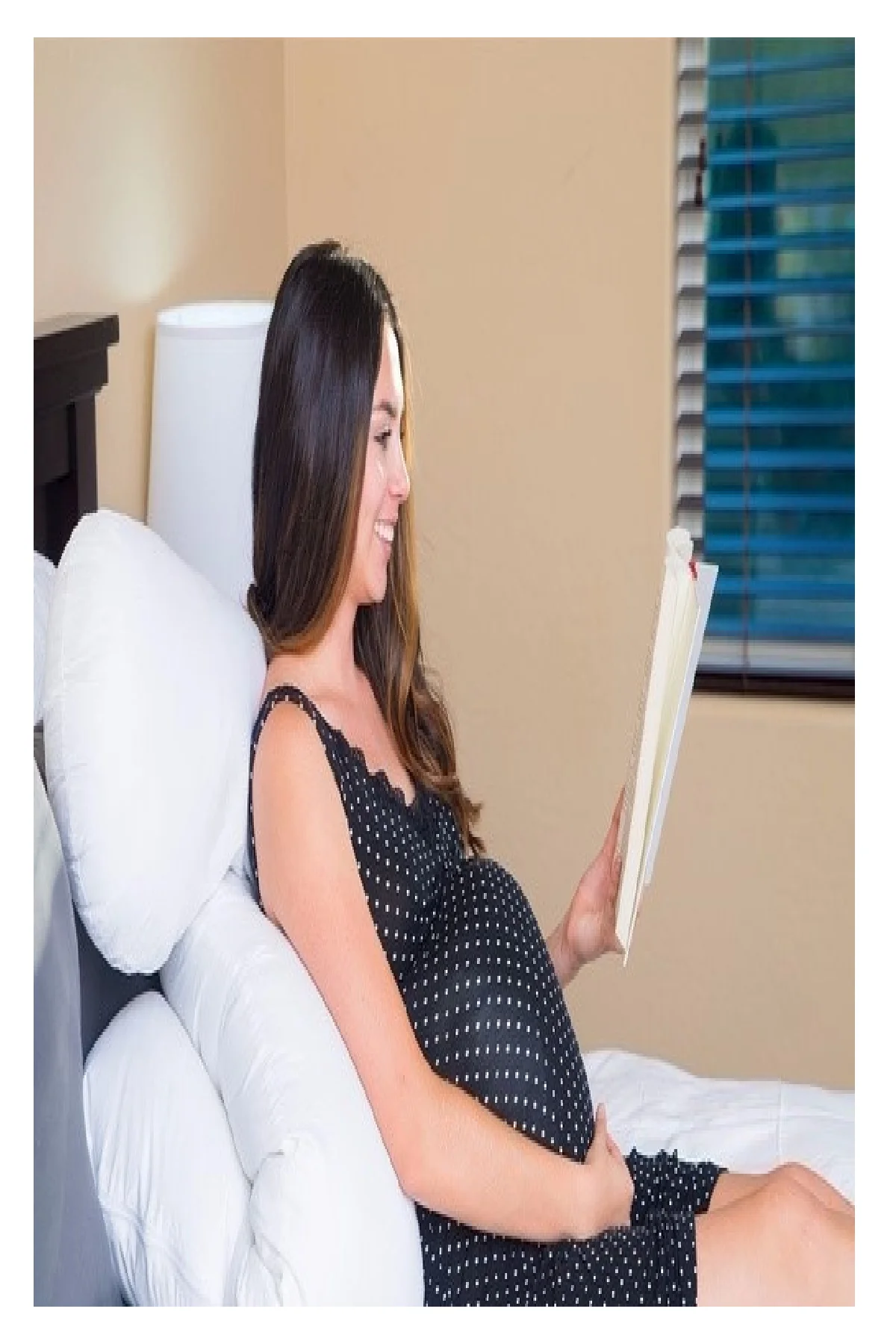 Cuscino di supporto per dormire per donne incinte corpo 100% cotone a forma di U traversine laterali per maternità