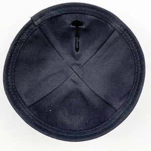 Jüdische Kippah mit Feuerstickerei für Männer Hut Yamaka Kippot Black White 18 cm 8 Hauptverkäufe jüdische Kleider - №7