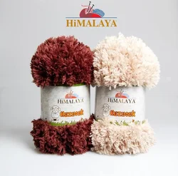 Himalaya Kuzucuk Knitting pierzasta przędza szydełka 200g rzęs puszyste futro miękkie Mink moher Merino wełna Kid dziecko Lamb Amigurumi