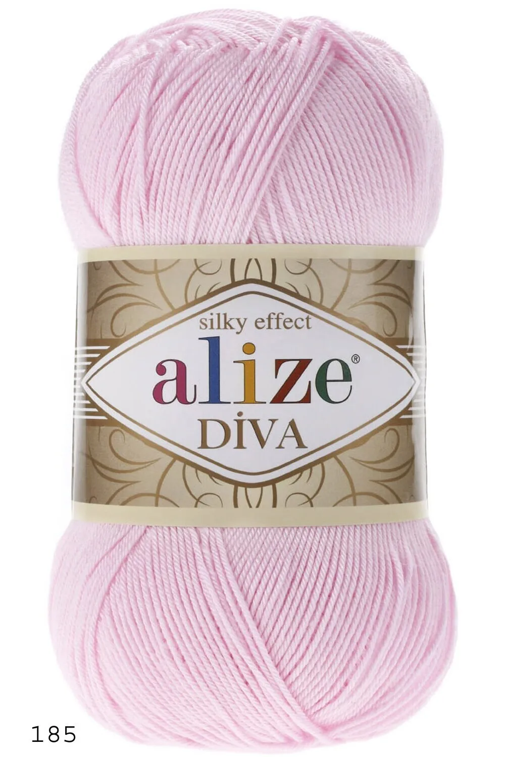 Alize Diva przędza do robótek ręcznych piłka % 100 mikrofibra akrylowa nić 1 paczka x 5 kulek 100 Gram 350 metr DIY szydełka tkanina do szycia