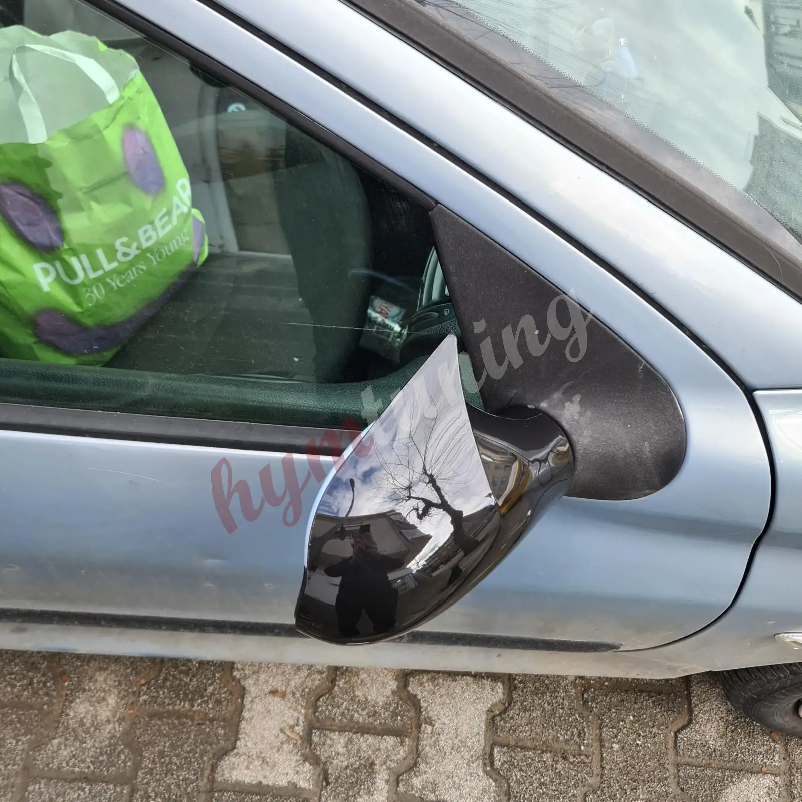 M4 Mirror Cover For Citroen XSara Picasso Accessory Bright Black Piano Black BAT BATMAN Case CAR Shields External Parts