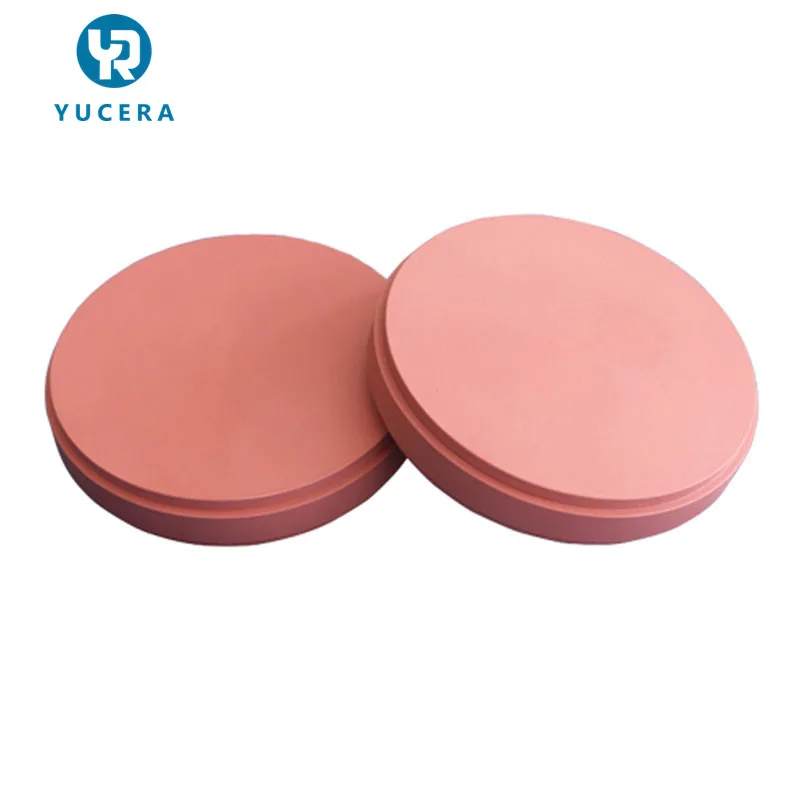 

Yucera Dental lab Consumables Dental PMMA Discs 98*18mm dental PMMA blocks for milling machine 3pcs