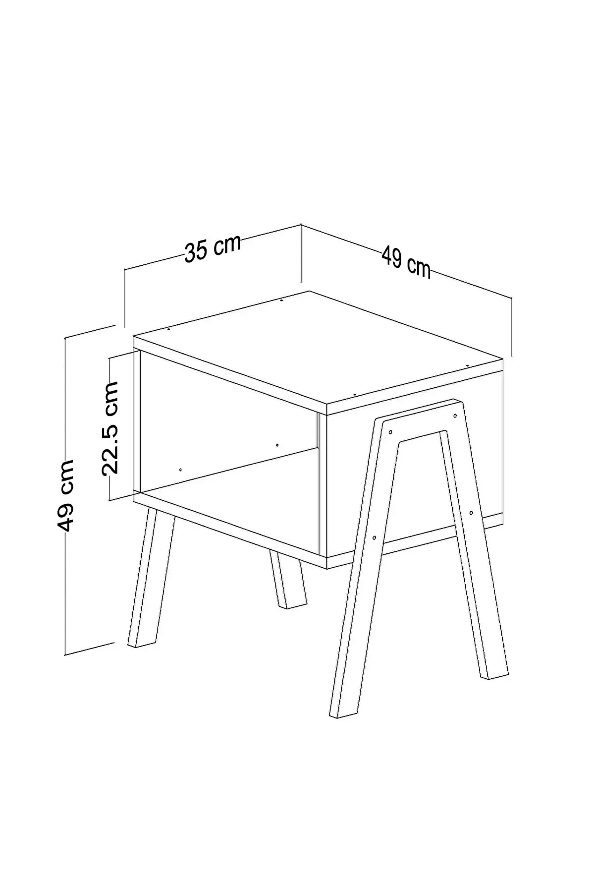 Commode Nội Thất Bằng Gỗ Đầu Giường Houseware Trang Trí Chất Lượng Tốt Và Tiện Lợi Di Động Chắc Chắn Phòng Ngủ Phòng Trẻ Em