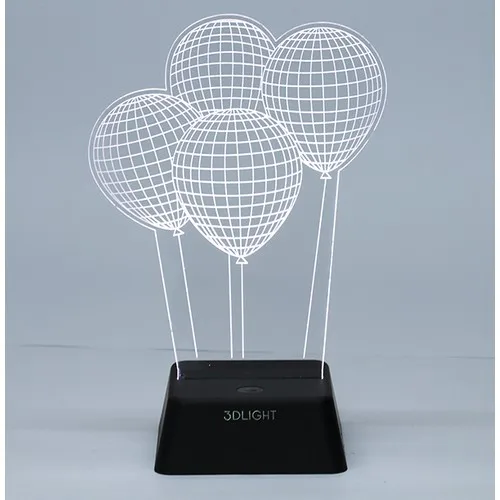 3D Light Flying Balloon 3D Lamp