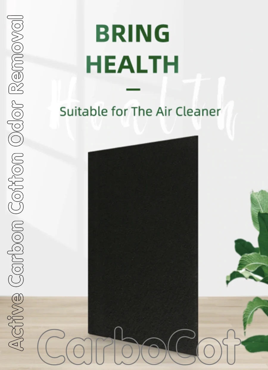7-10 مللي متر 1 متر مربع 2 متر مربع 3 متر مربع المنزل النسيج الأسود مكيف الهواء الكربون المنشط أجهزة تنقية الهواء اكسسوارات تنقية تصفية النسيج