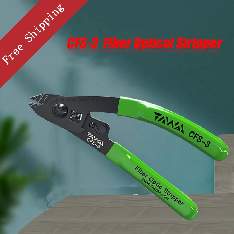 

CFS-3 Fiber Optical Stripper, Stripping Pliers, Wire Strippers, FTTH Tools, Free Shipping