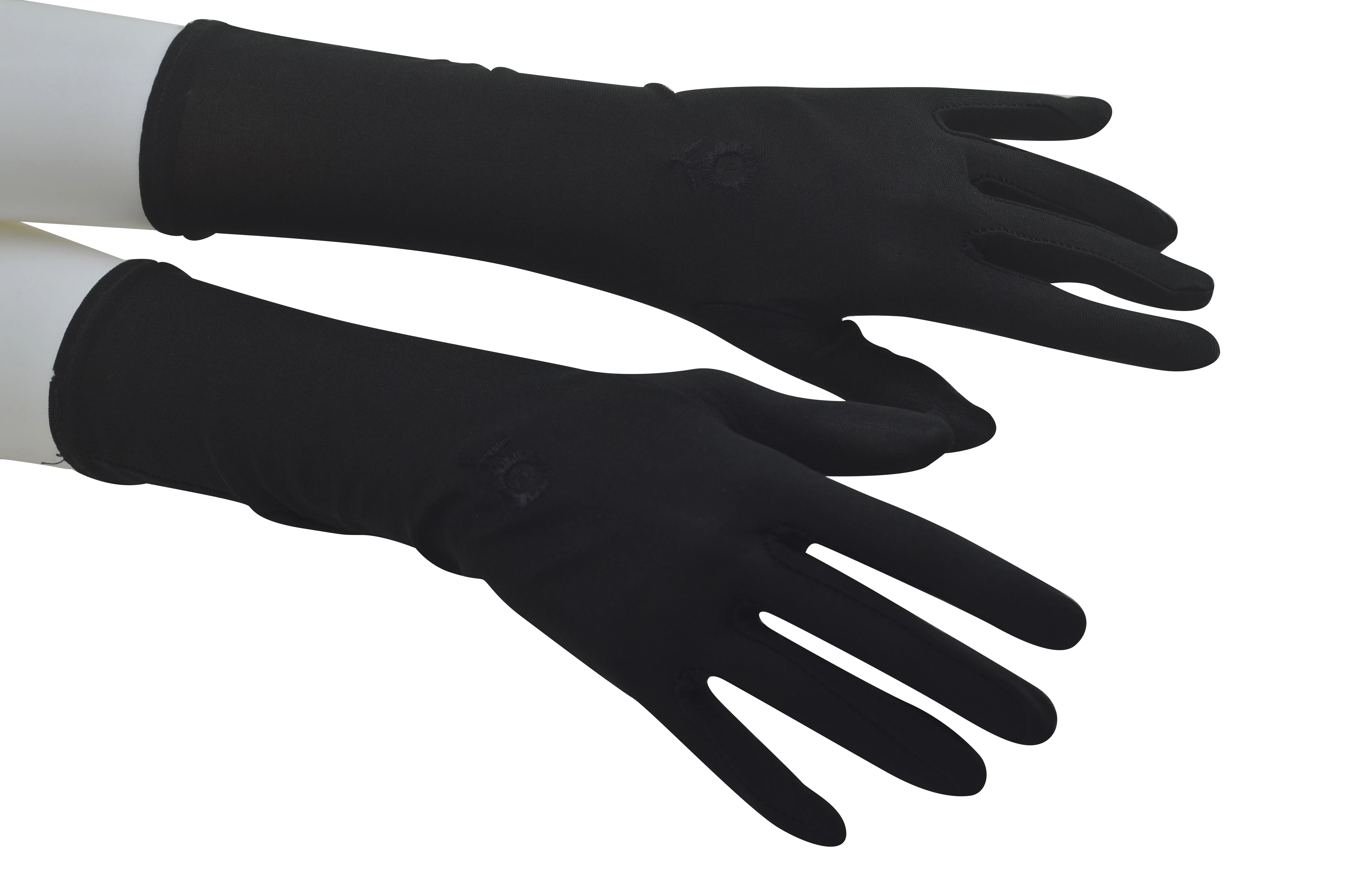 Gants Hijab à Motifs Floraux Noirs pour Femme, Livraison Gratuite