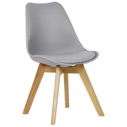 WOLTU Keuken Eetkamerstoelen Bureaustoel Gewatteerde zitting met kussen Retro-stijl Torenstoel voor eetkamer keuken Thee Koffie