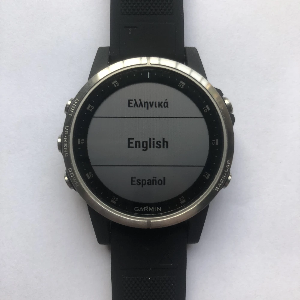 Original Garmin Fenix5s Plus computer watch Used 90% New GPS Second-hand Support English Portuguese Spanish French Cheap DH DM