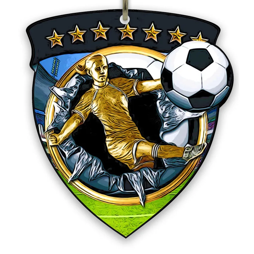 Medal/magnet (Dual use) - Football Female - Size: 3