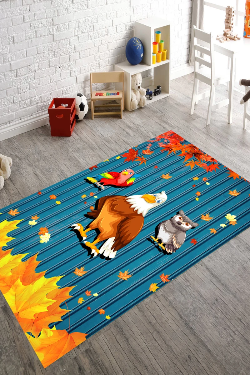 Fun Cartoon Animals Kid Room Game Carpet Rug Tateme Tatami  Mat Decoration Bedroom Decor  Quarto Kilim Lightning Mcqueen