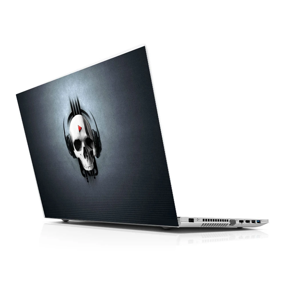 Sticker Master Skull Music Universal Sticker Laptop Vinyl Sticker Skin Cover For 10 12 13 14 15.4 15.6 16 17 19 