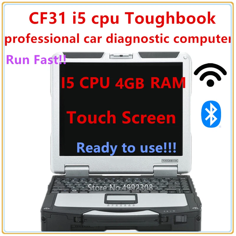 2022 High Quality For Panasonic CF31 laptop i5 cpu for Panasonic CF31 CF-31 CF 31 can work with alldata mb Star C3/C4/C5/C6 ICOM