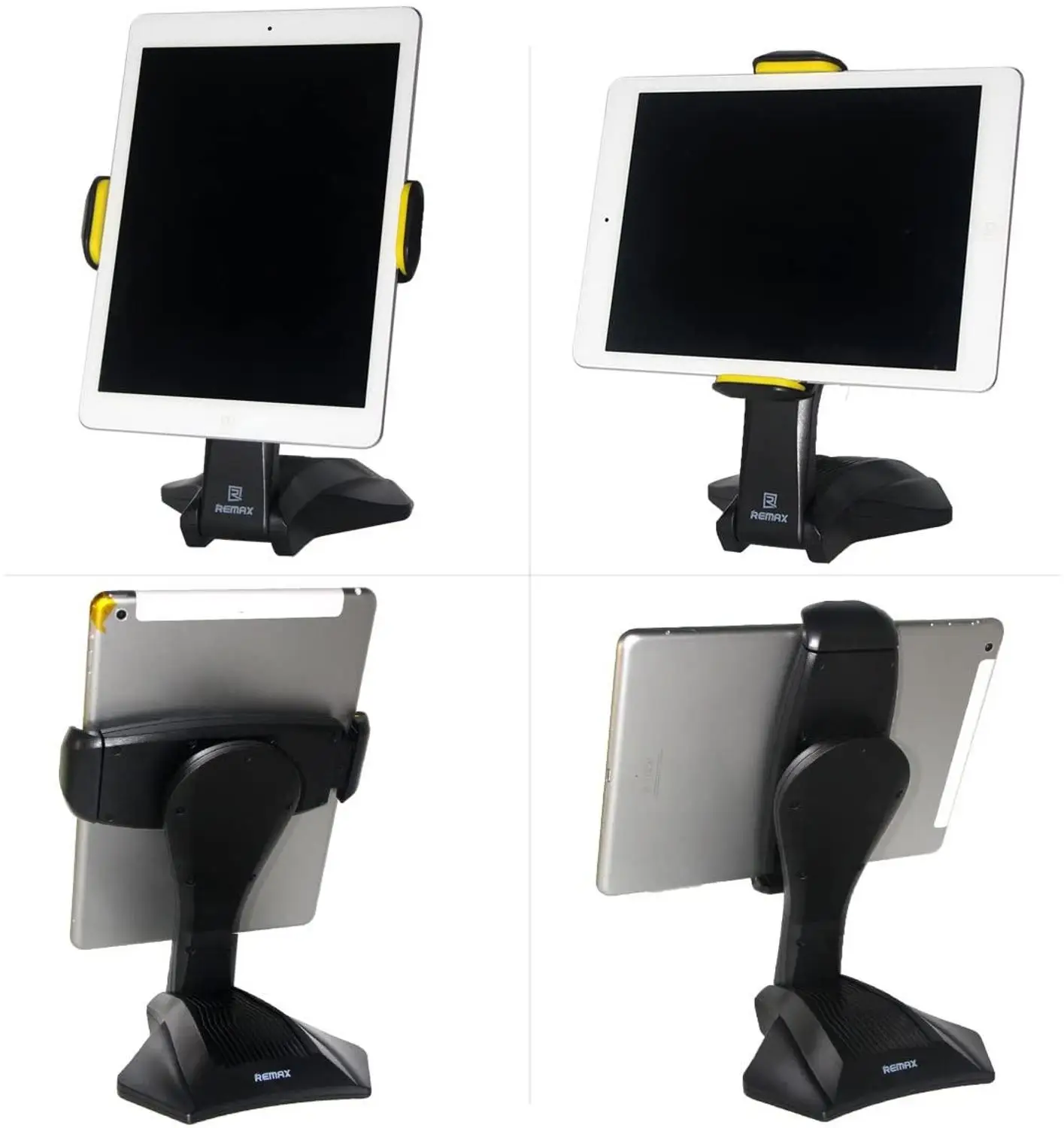 REMAX RM-C16 Universal 360 Degree Adjustable Tablet Stand, Tablet Stand, Adjustable from 7 to 15 Inch for Tablets PC