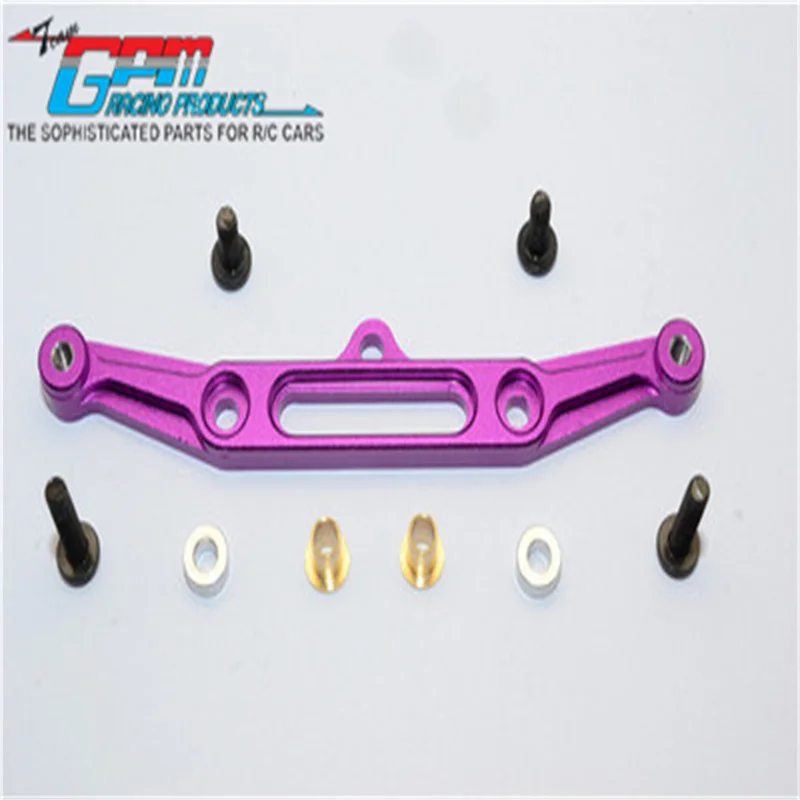 GPM ALUMINIUM REAR DAMPER MOUNT - 1PC SET FOR TAMIYA MF-01 X UPGRADE