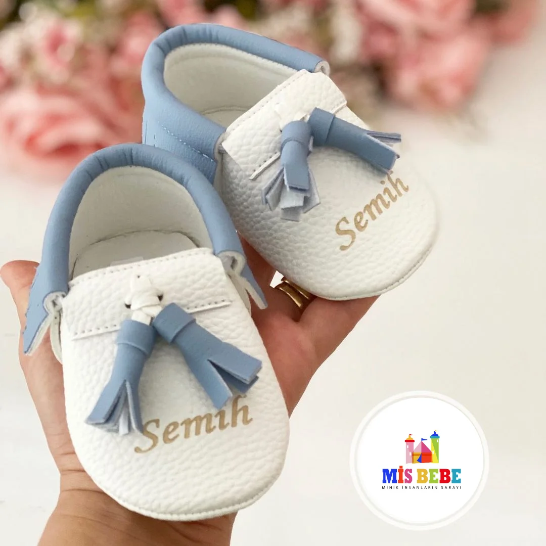 Personalized Baby Girl Boy Shoes Fashion Quality Cotton Soft Crib Shoes Custom Winter Spring High Quality