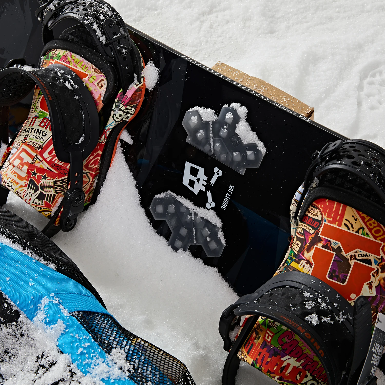 XCMAN-almohadilla antideslizante para Snowboard, proporciona un agarre adicional y una tracción perfecta, con adhesivos 3M de 5,2x5,2 pulgadas