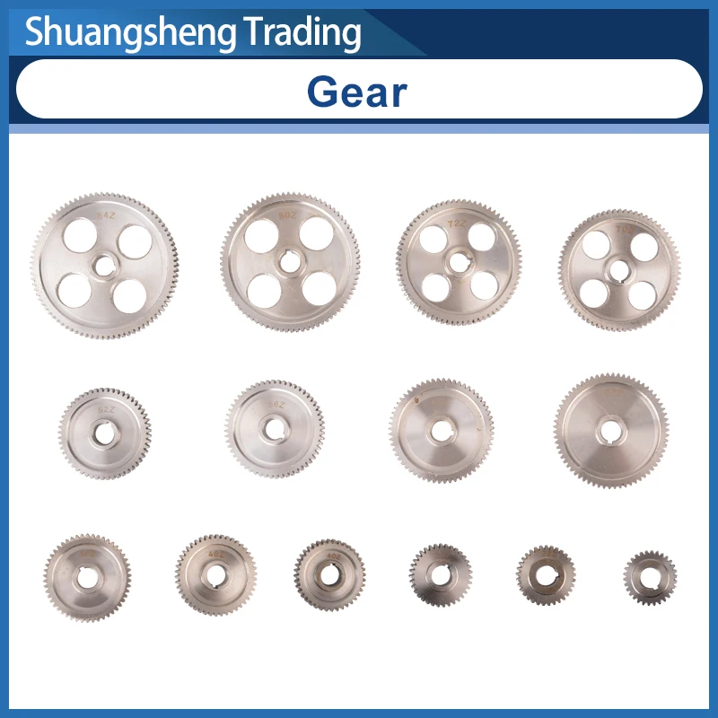 14pcs Inch Swap Gear Kit for WM210V Bench Lathe