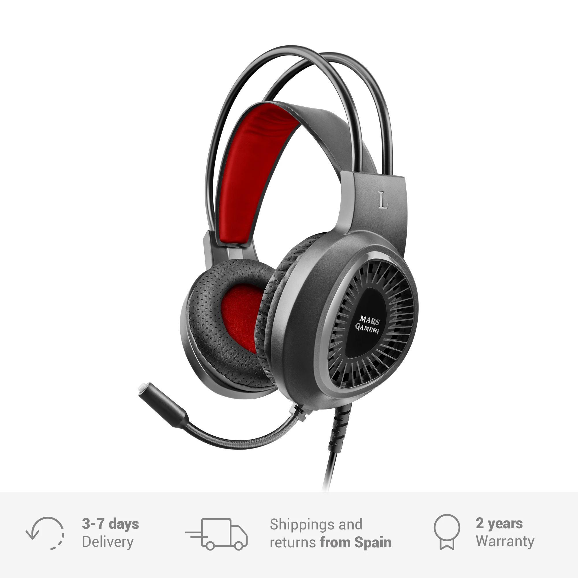 MH120 MH120 Gaming headset Gaming headset SuperBass headset with flex microphone ultralight 3.5 Jack Black