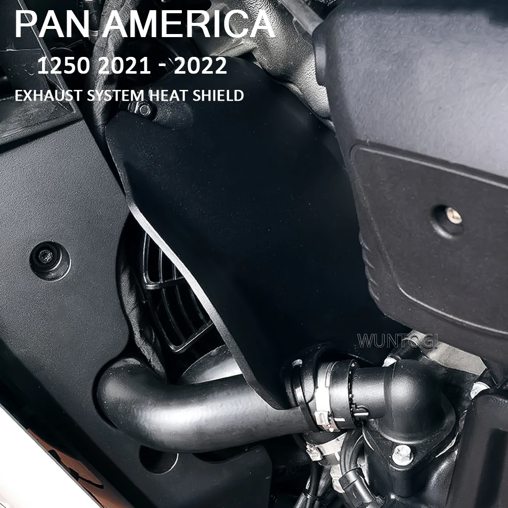 Per PAN AMERICA 1250 S PANAMERICA1250 PA1250S 2021-moto deflettore aria calda sistema di scarico protezione scudo termico centrale