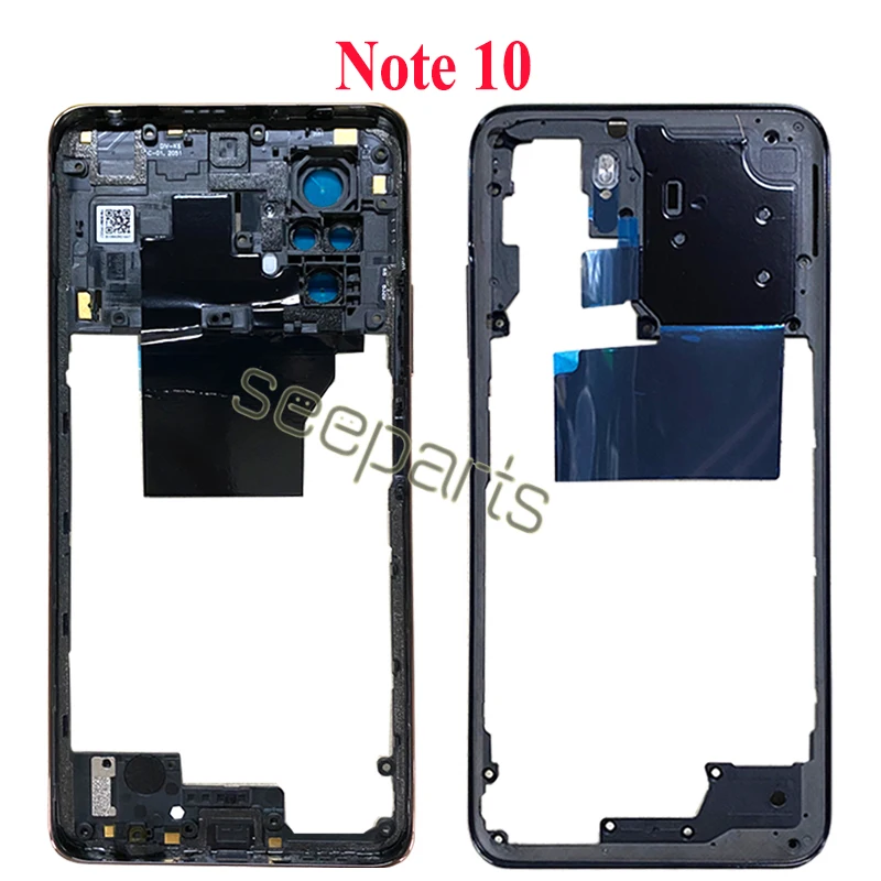 NEW For Redmi Note 10 Pro Middle Frame Plate Housing Bezel Mid Faceplate Bezel Redmi Note 10 Middle Frame